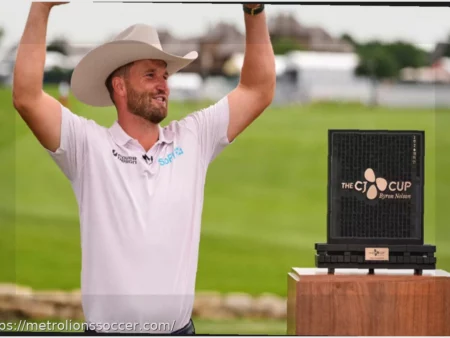 Clark Fires 60 to Win CJ Cup Byron Nelson